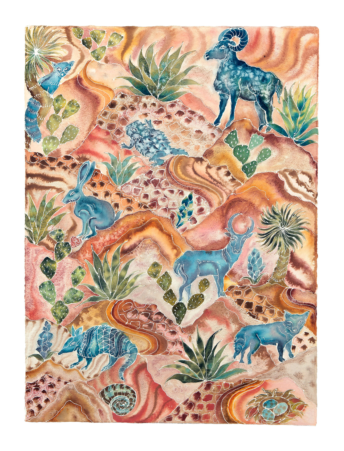Pronghorn Desert Landscape