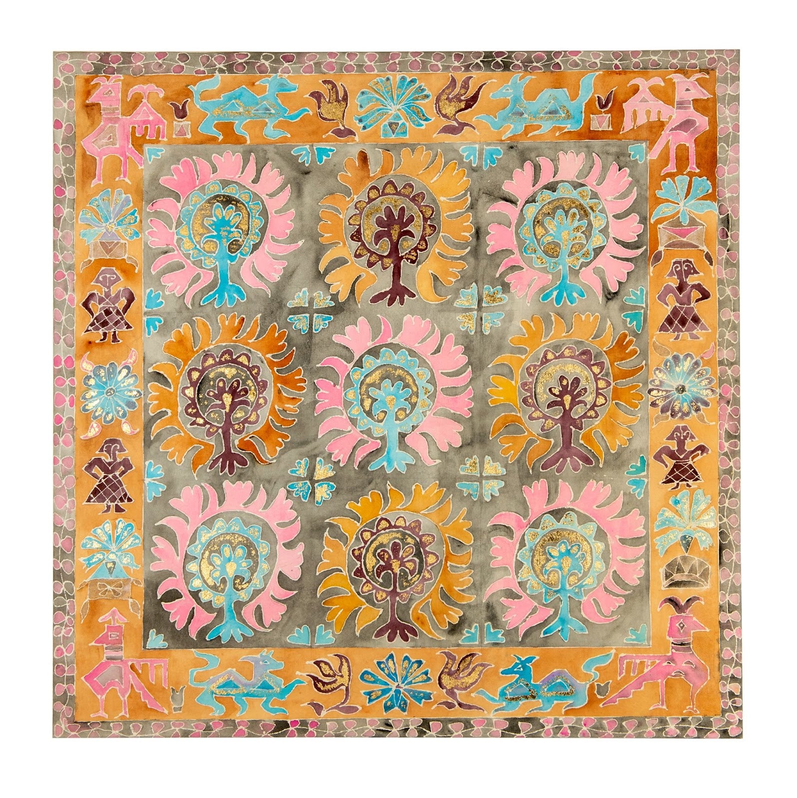 Gathering Suzani Giclee Print