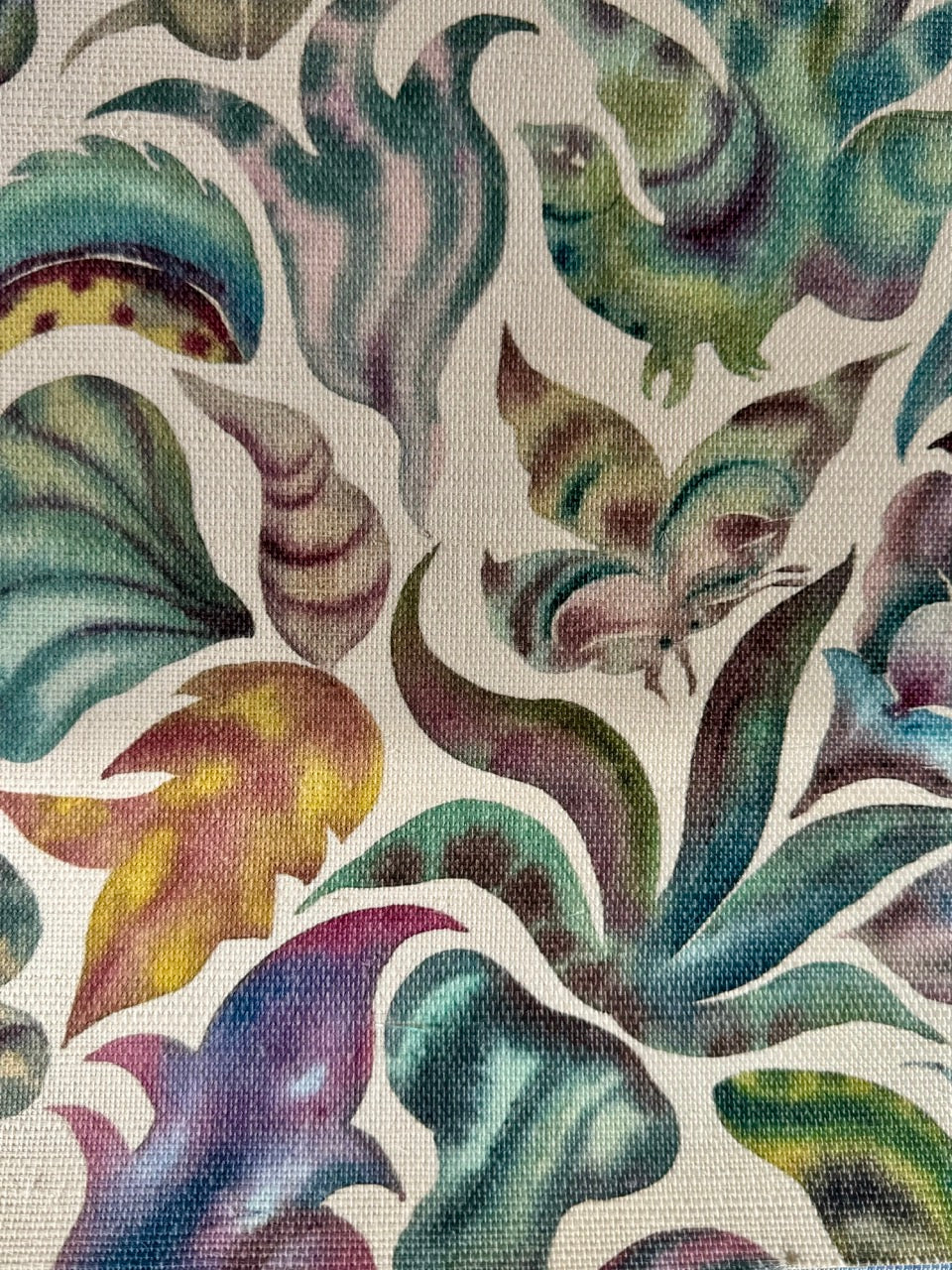 Night Garden Grasscloth