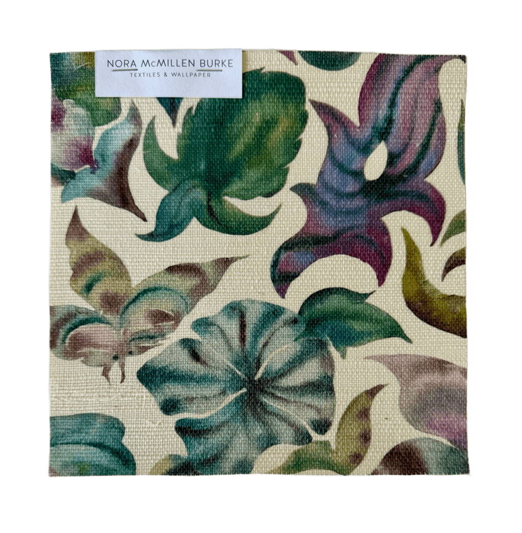 Night Garden Grasscloth