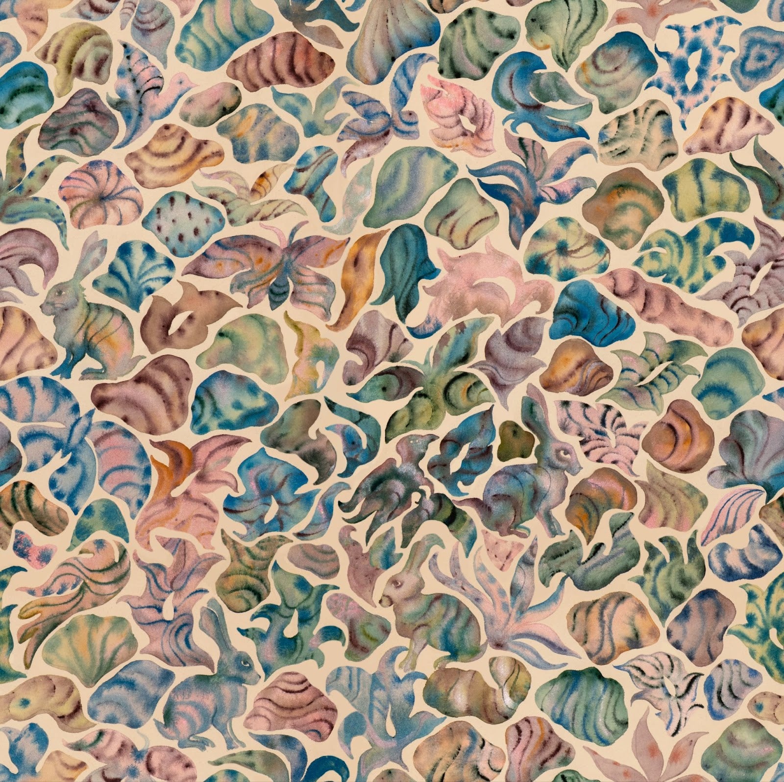 Permafrost Grasscloth