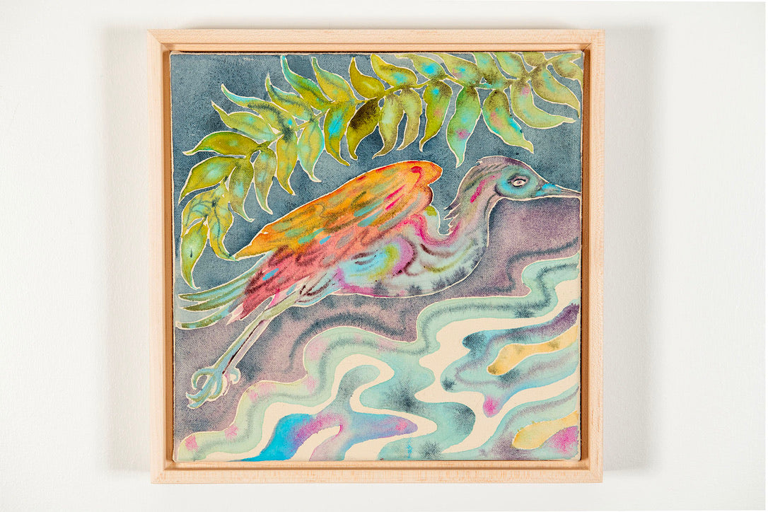Psychedelic Heron 1