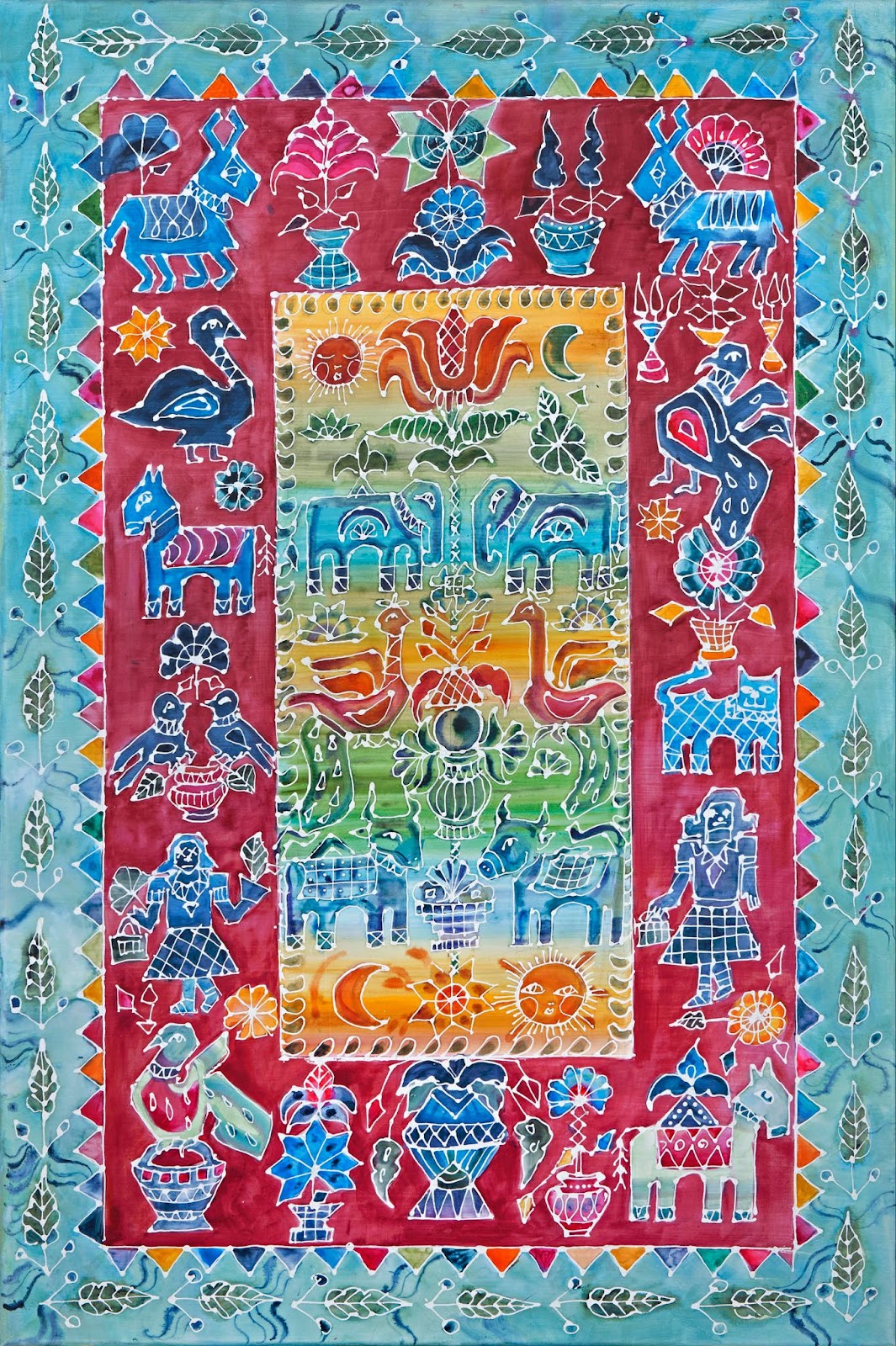 Temple Door Tapestry