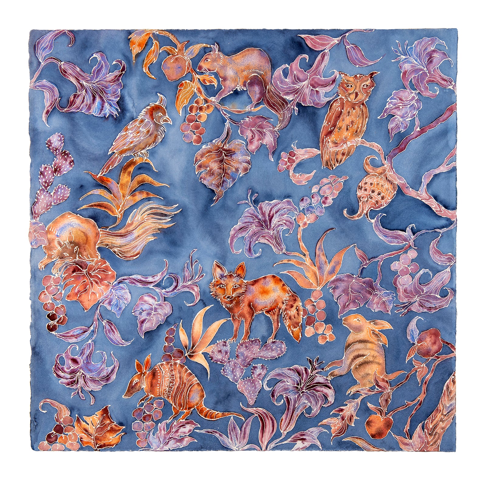 Three Legged Fox Giclee Print – Nora McMillen Burke