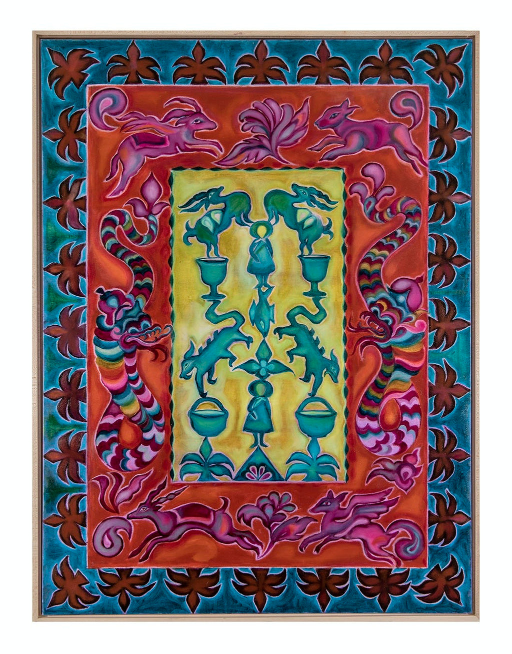 Witches Brew Tapestry, Oil on Canvas, 30x40
