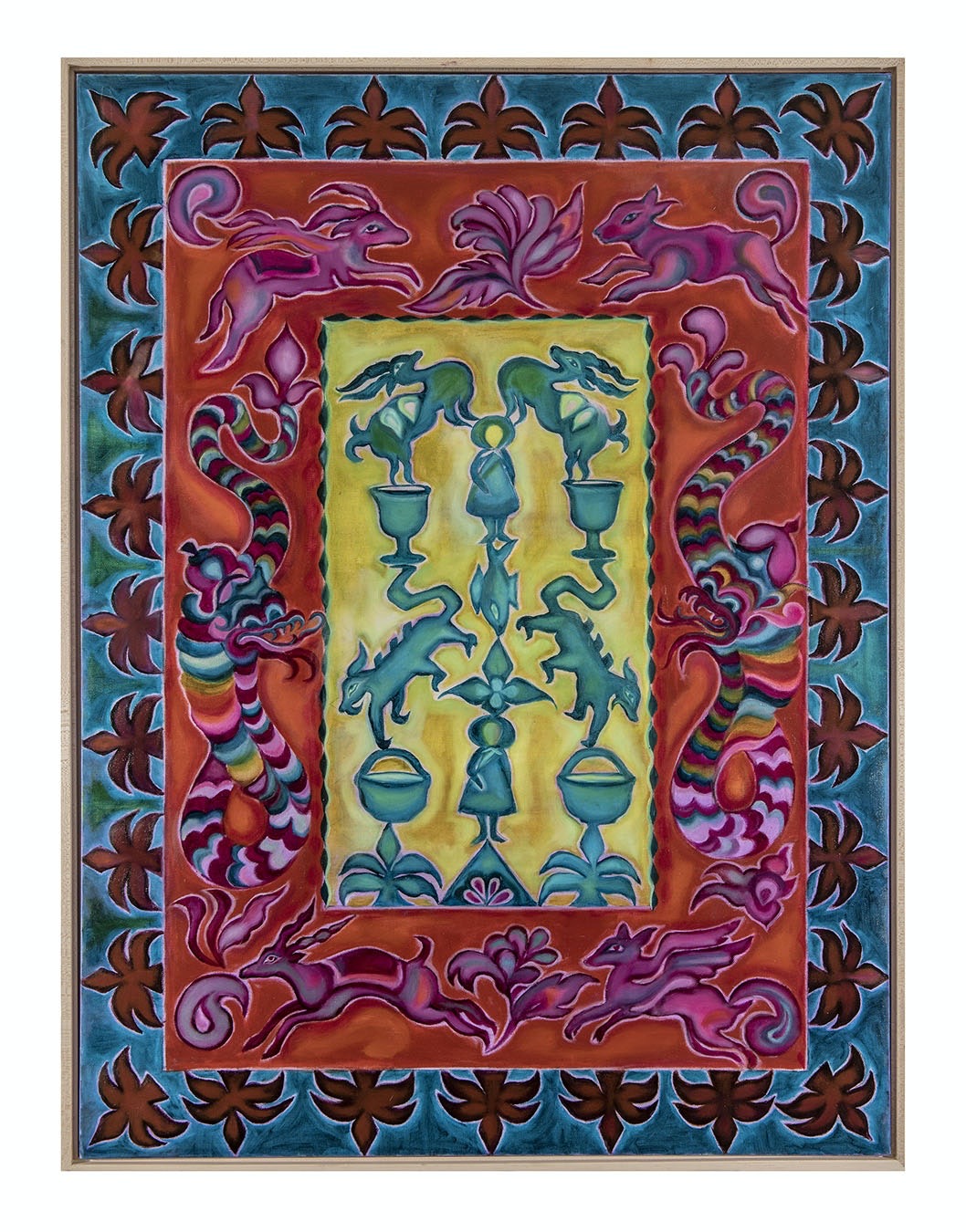 Witches Brew Tapestry, Oil on Canvas, 30x40
