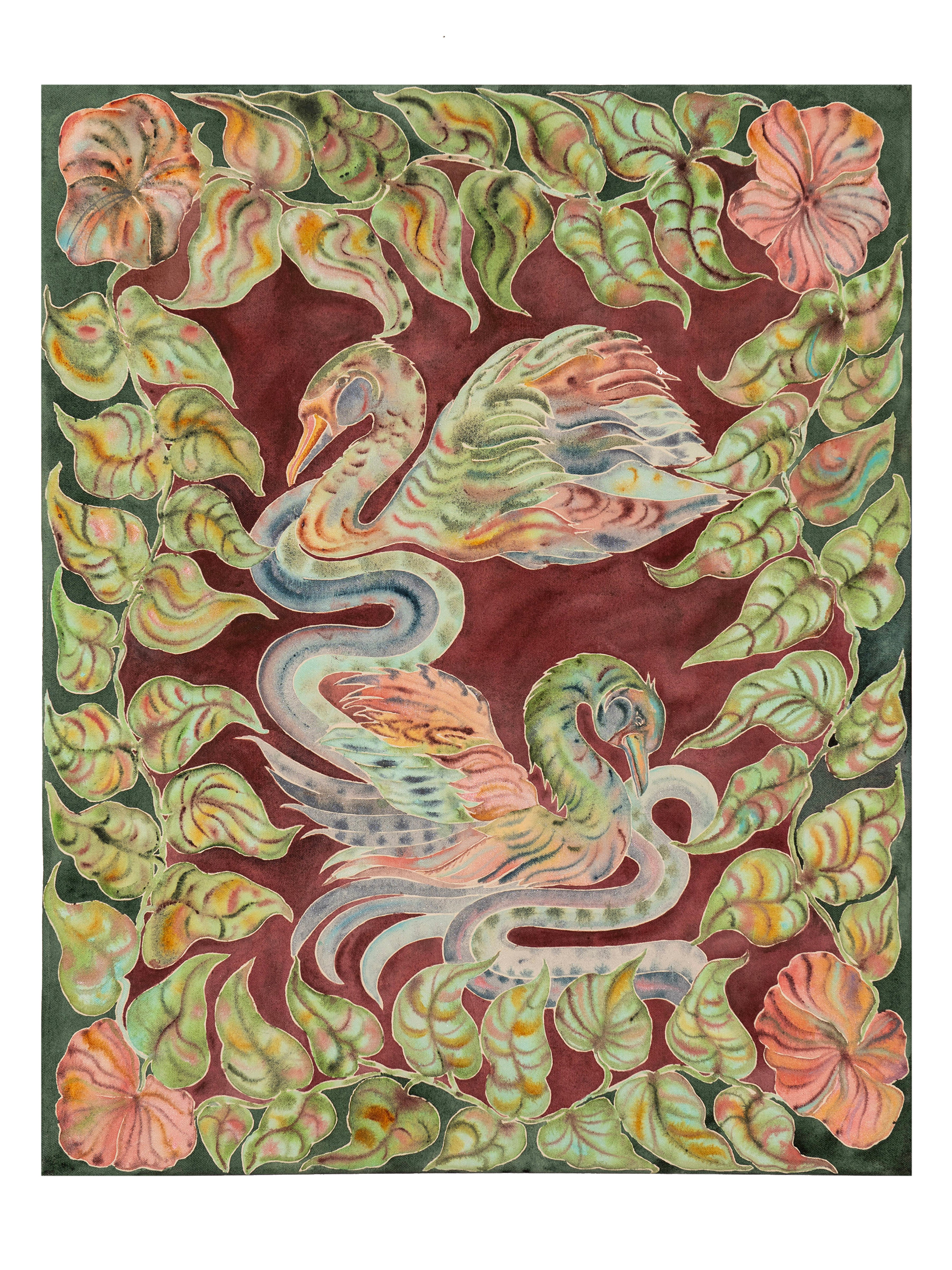 Respite Swans Giclee Print